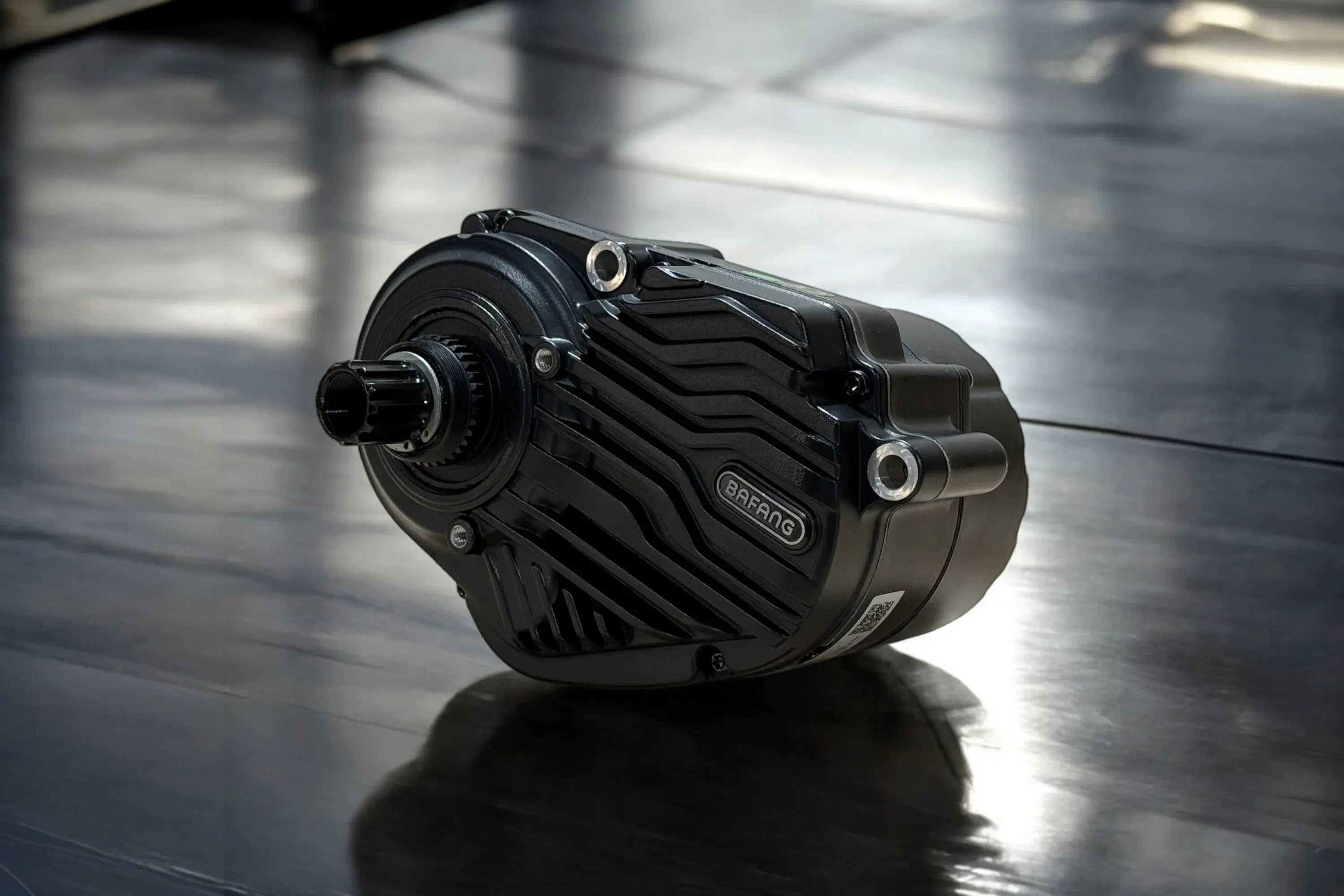 industrial background showing the bafang m560 motor system with 185nm of torque