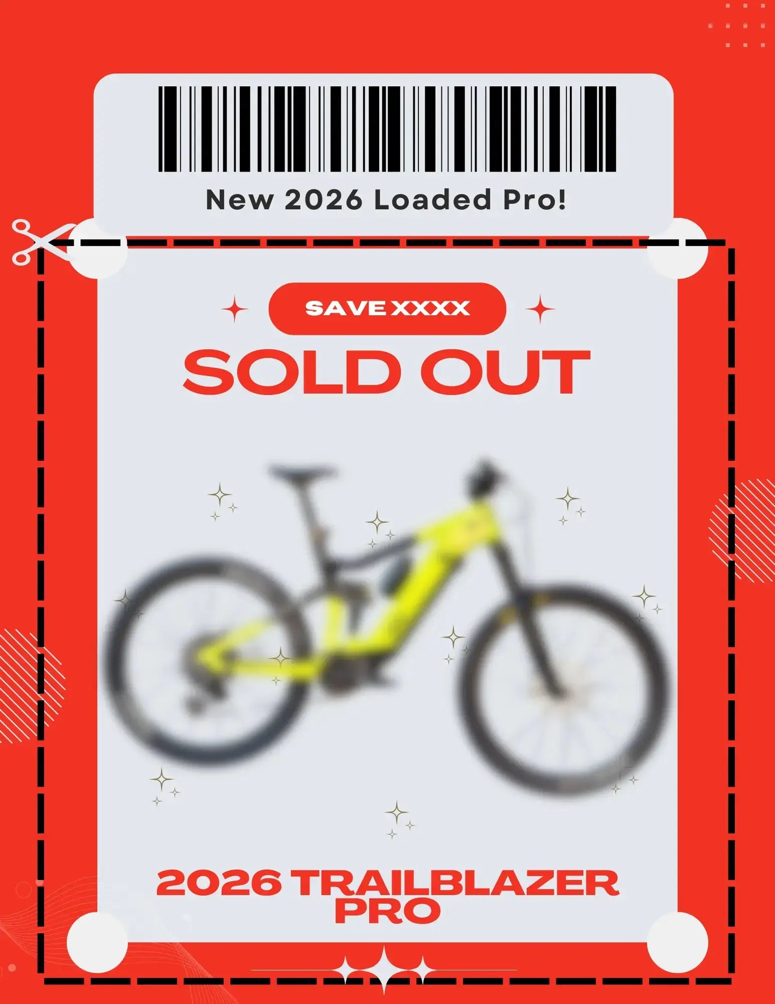 Doorbuster: 2026 Trailblazer Pro (Loaded!) Hi Power Cycles
