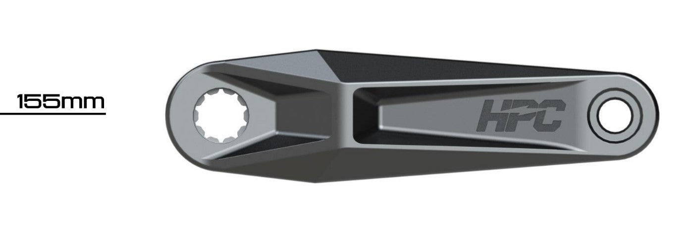 HPC 155mm CNC Performance Cranks for Bafang M600 / M560 (Trailblazer) Hi Power Cycles