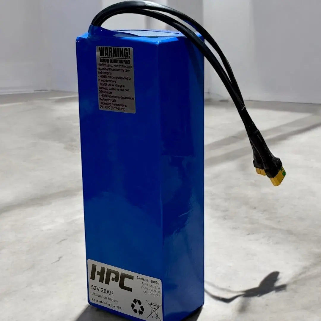 lithium ion e-bike battery, made in the usa