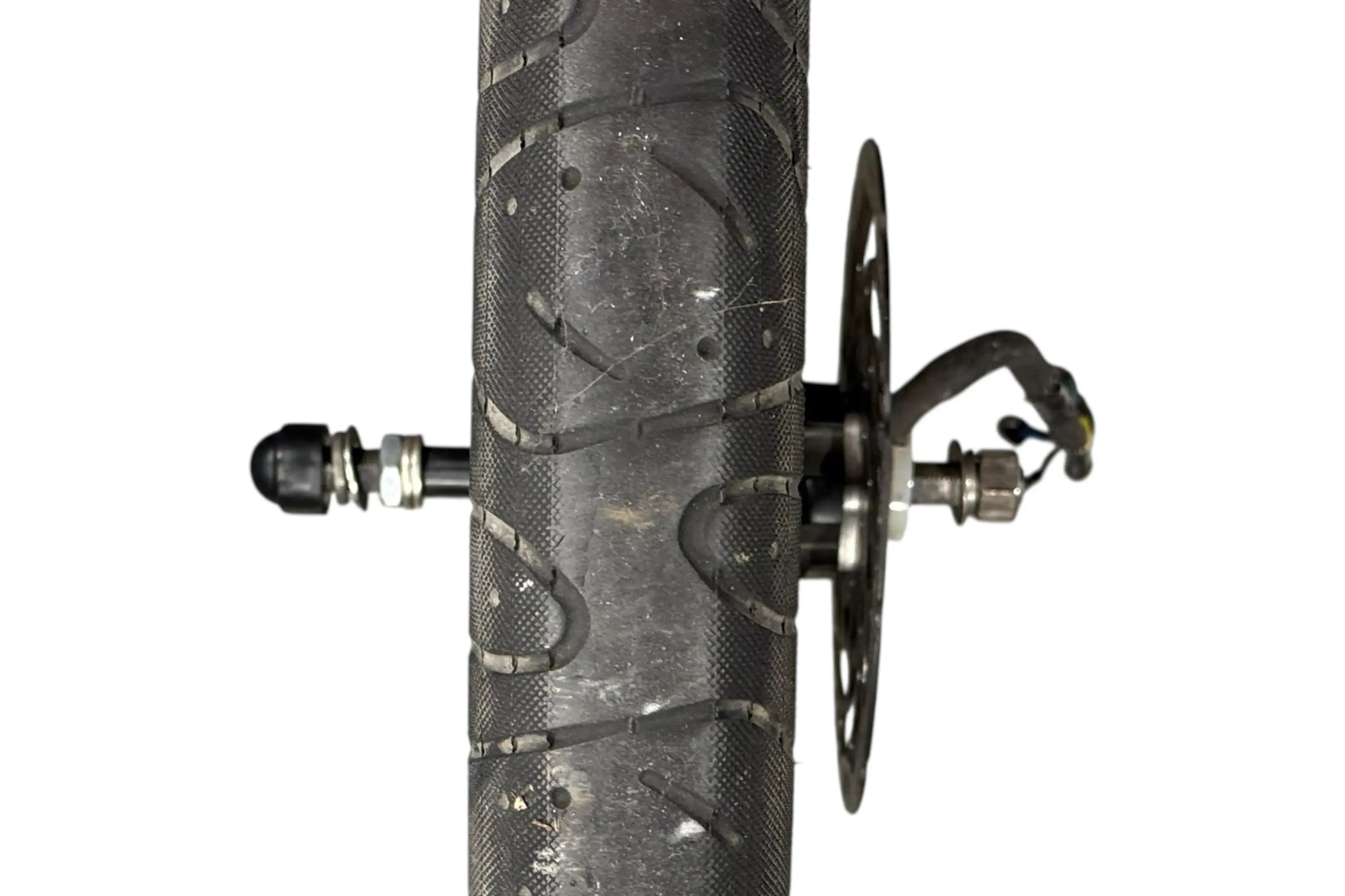 DEMO: Custom Black Lightning 8kW High Speed Hub Motor (26”) Hi Power Cycles