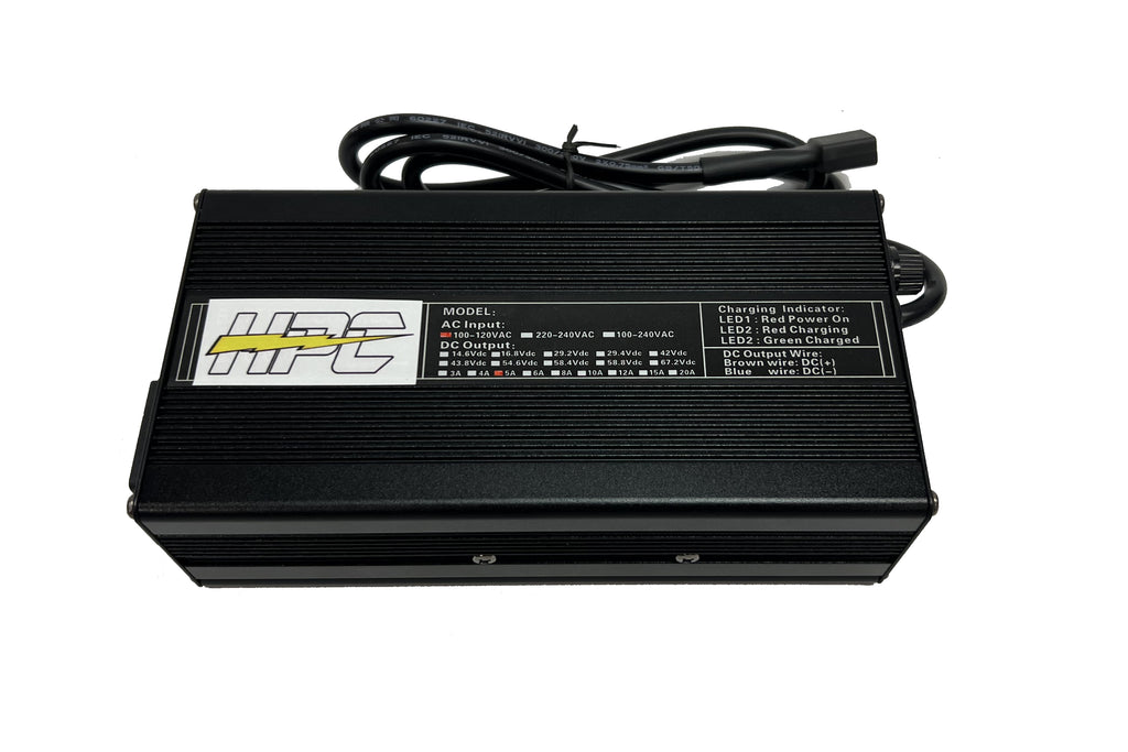 63V 17S Intelligent Lithium Smart Charger (71.4V Output)