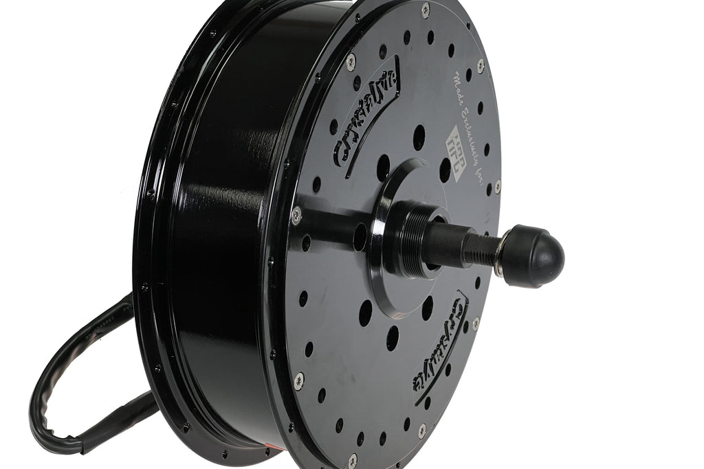 "Black Lightning" Gearless High Power Hub Motor (up to 8kW)